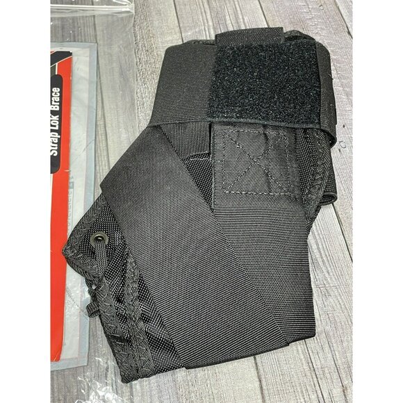 Swede-O Strap Lok Ankle Brace size Medium Black - New - Picture 8 of 9